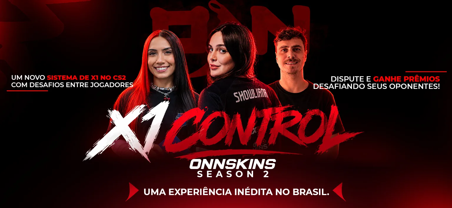X1 Control: o novo sistema de X1 no CS2 da ONNSKINS, Season 2